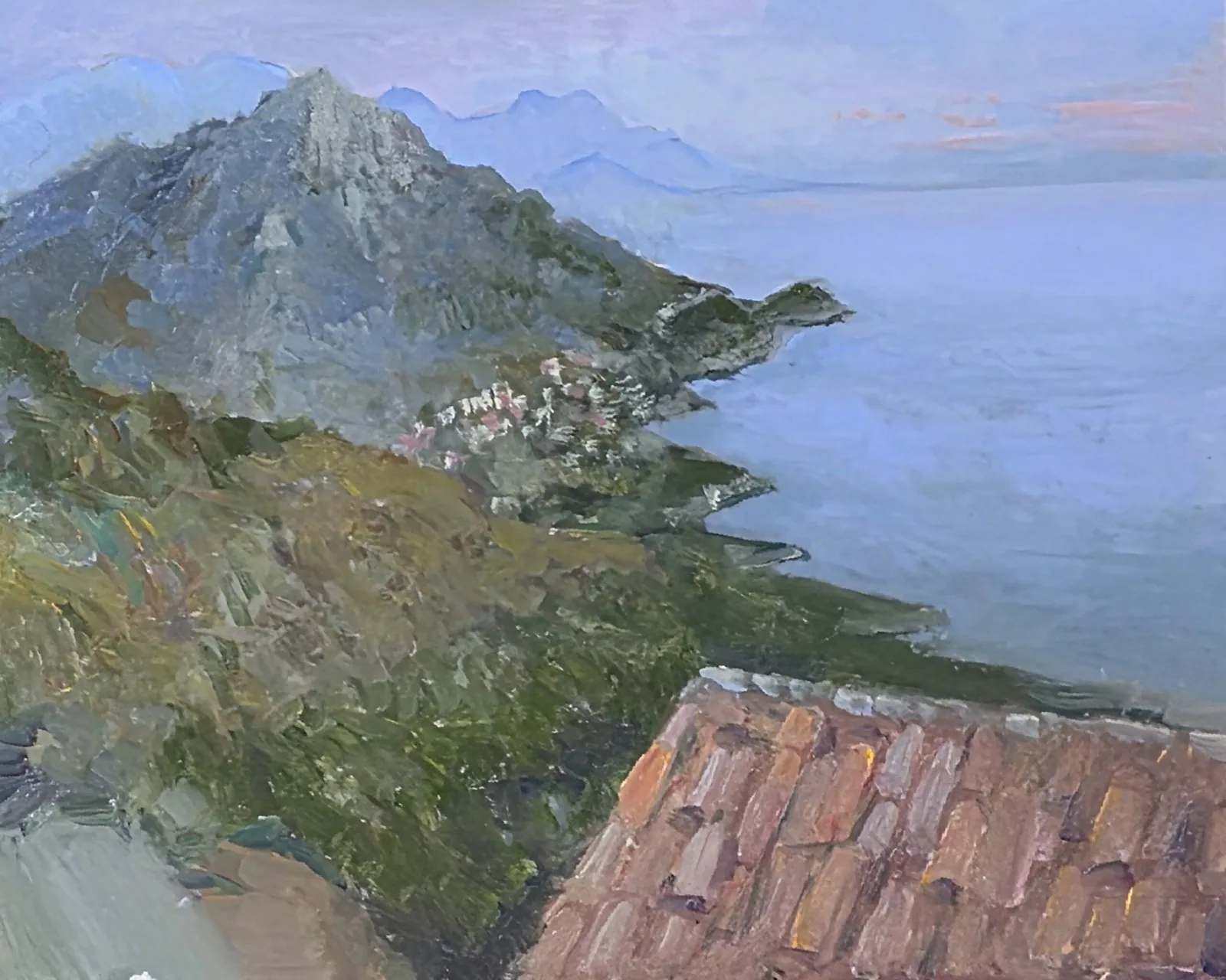 Verso maratea, opera di Emilio Ventura
