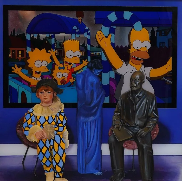 Dai Simpson a Picasso, opera di Emilio Ventura