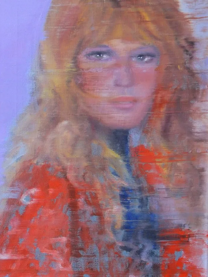 Monica Vitti, opera di Emilio Ventura