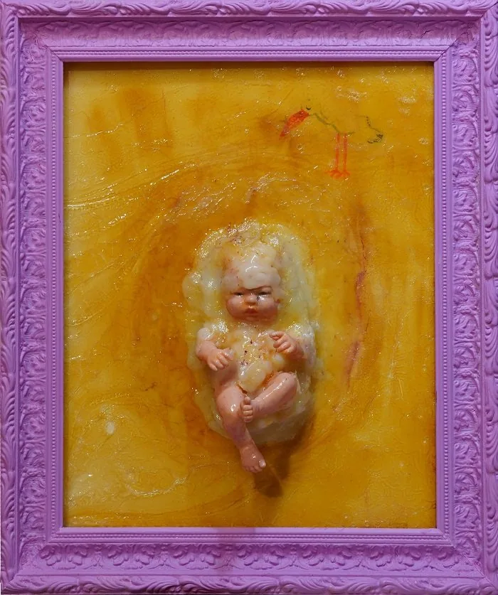 Il Parto, opera di Emilio Ventura