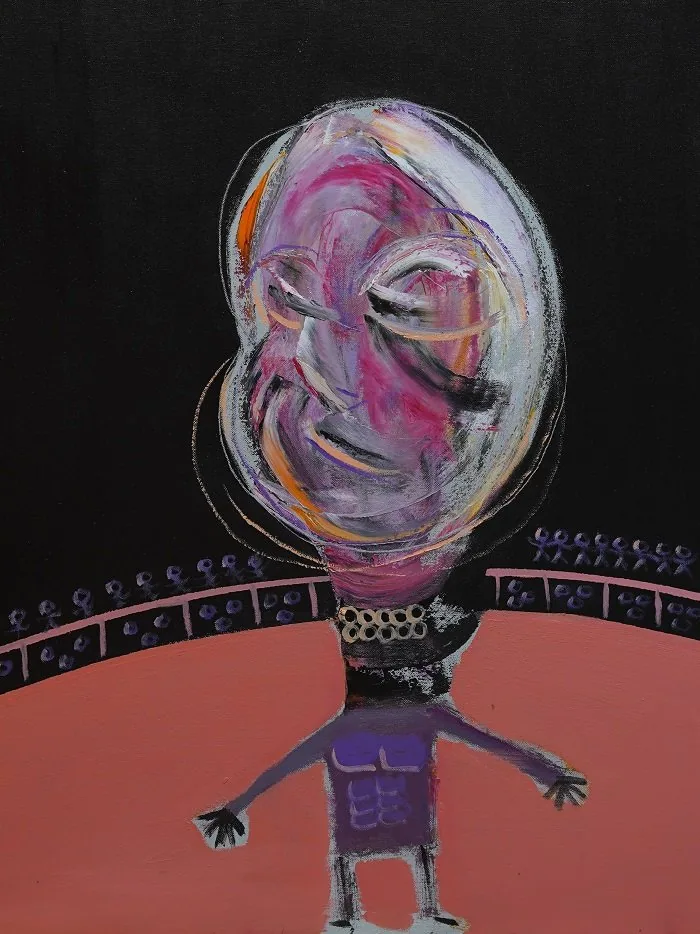 Al circo, opera di Emilio Ventura