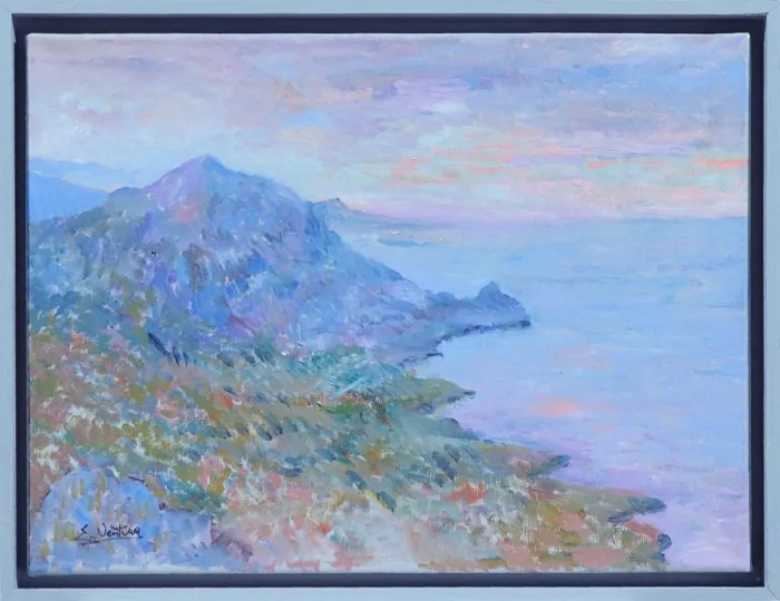 Verso Maratea due, opera di Emilio Ventura
