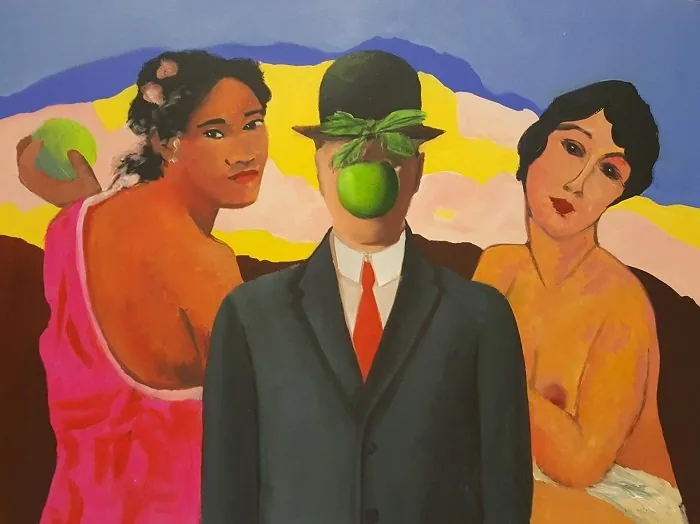 Modigliani Magritte e Gauguin, opera di Emilio Ventura