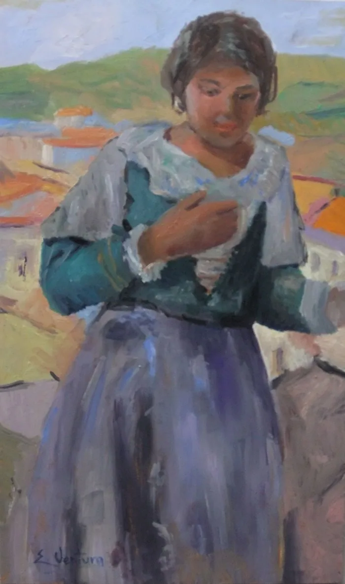 Di mercadante, opera di Emilio Ventura