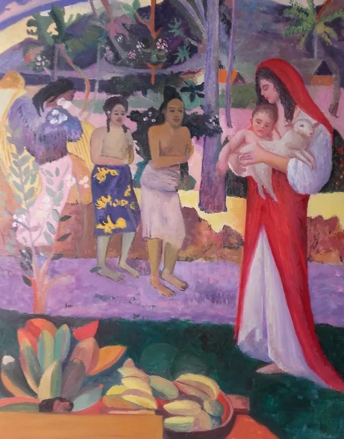 Iorana maria da Gauguin, opera di Emilio Ventura
