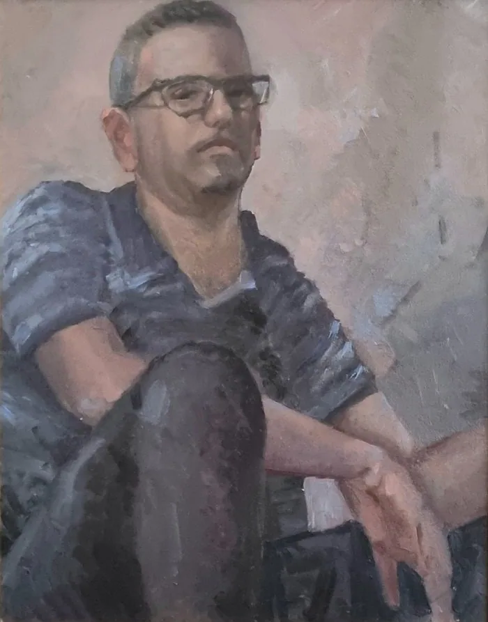 Autoritratto, opera di Emilio Ventura