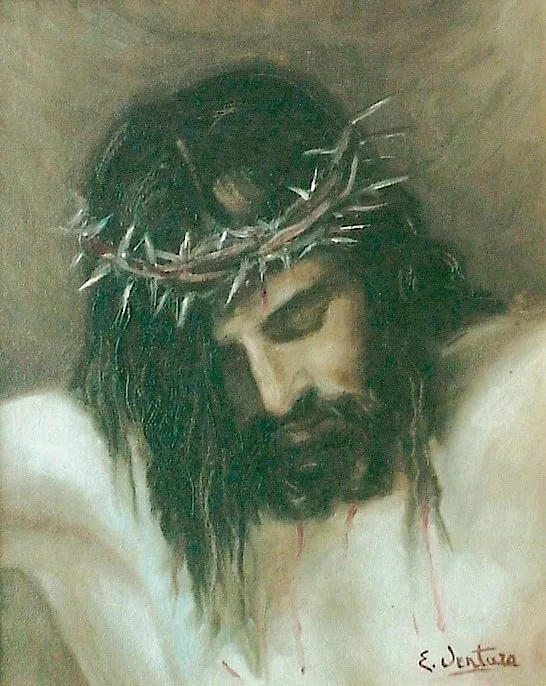 Opere sacre volto Cristo, opera di Emilio Ventura