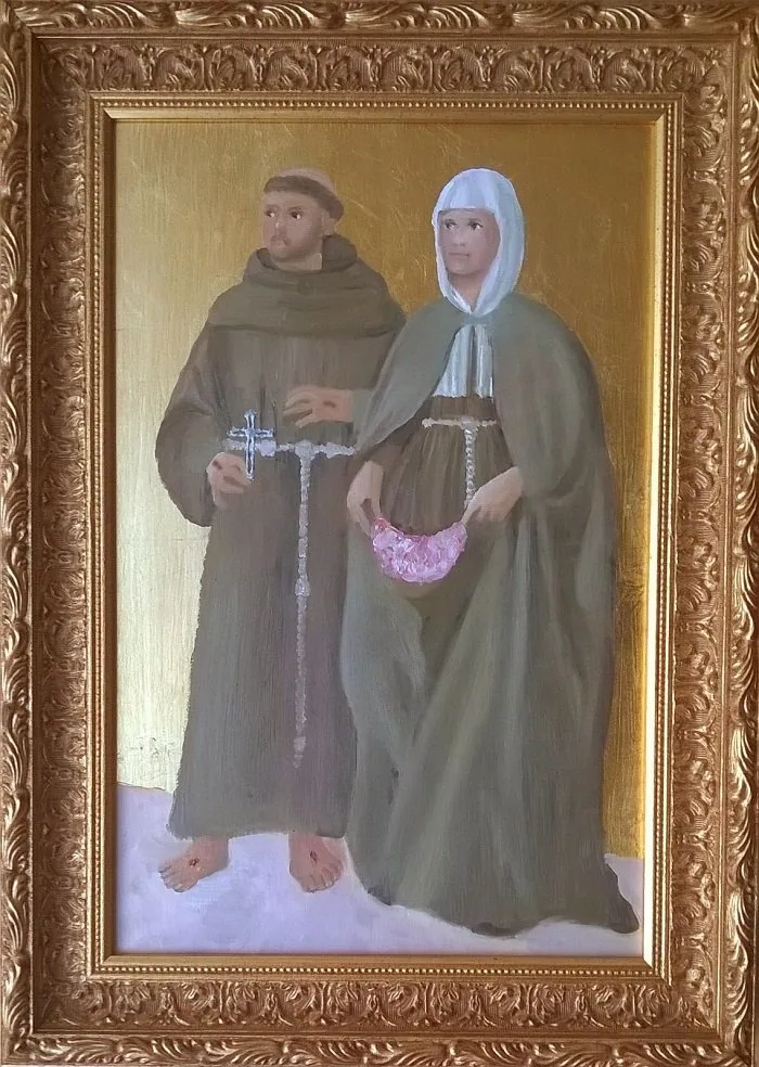 Opere sacre Santo Francesco Santa Chiara, opera di Emilio Ventura