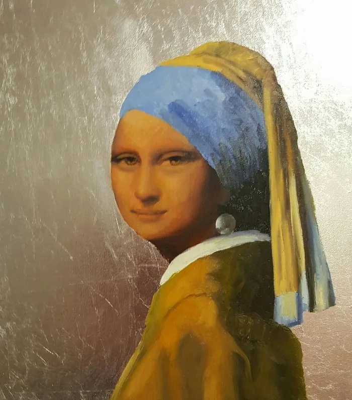 La Gioconda dama, opera di Emilio Ventura