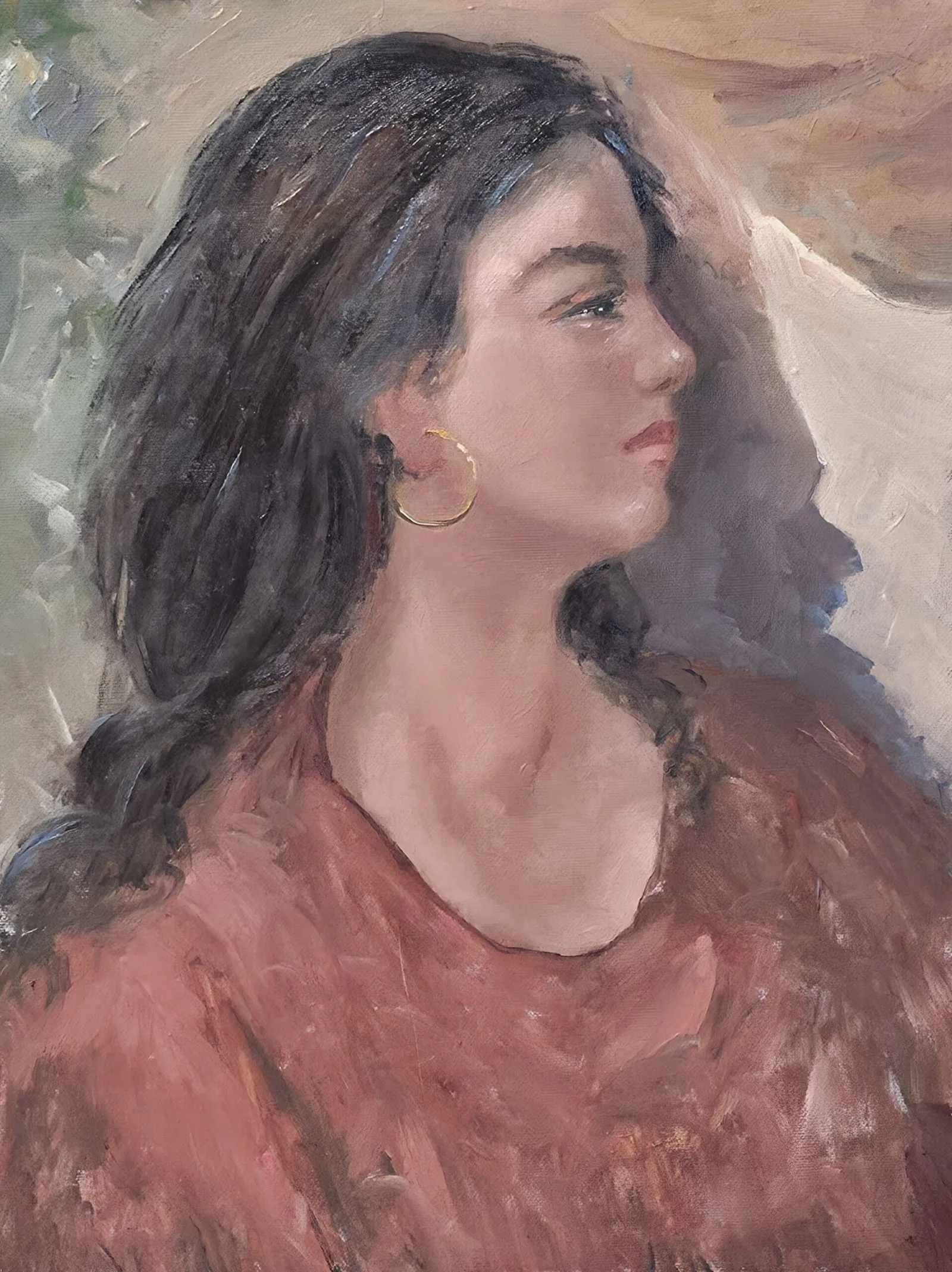 Donna lucana, opera di Emilio Ventura