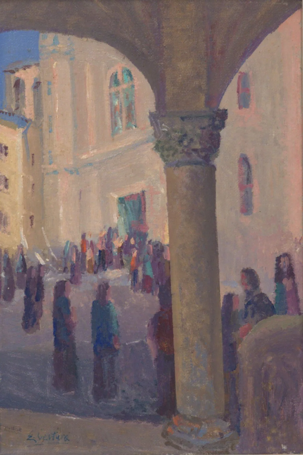 Basilica di santa rita, opera di Emilio Ventura