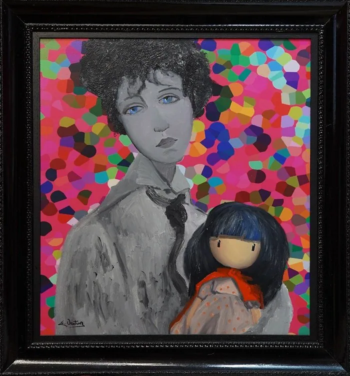 Modigliani rivisitato, opera di Emilio Ventura