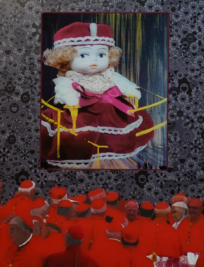 Elezione di una Papessa, opera di Emilio Ventura