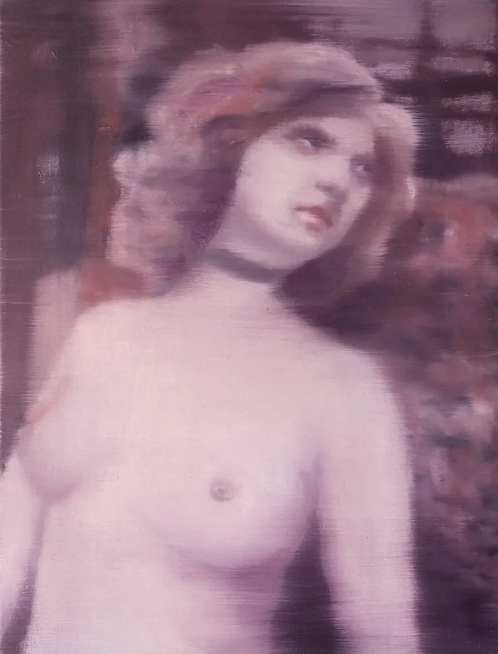 Nudo mezzo busto, opera di Emilio Ventura