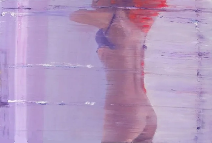 Nudo alla finestra, opera di Emilio Ventura